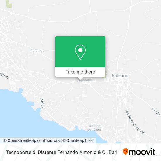 Tecnoporte di Distante Fernando Antonio & C. map