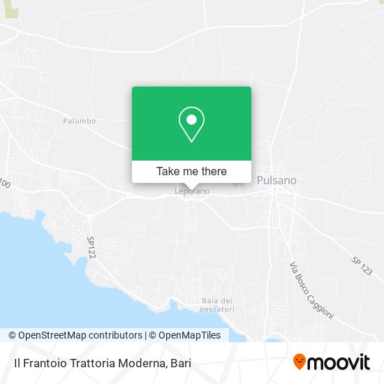 Il Frantoio Trattoria Moderna map