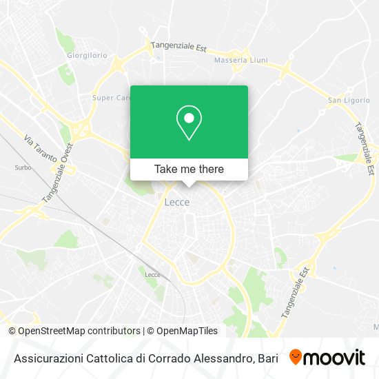 Assicurazioni Cattolica di Corrado Alessandro map