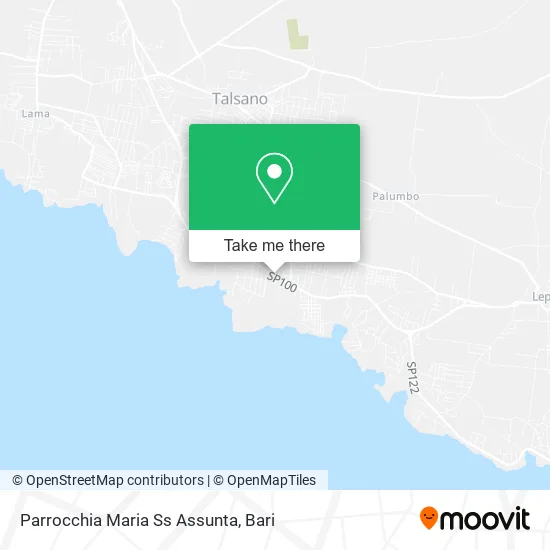 Maria Most Holy Assumption Parish map