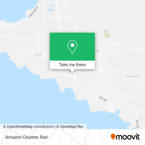 Amazon Counter map