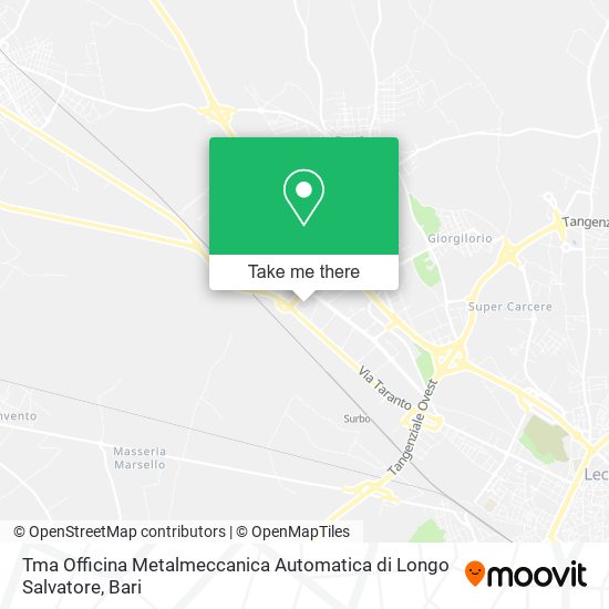 Tma Officina Metalmeccanica Automatica di Longo Salvatore map