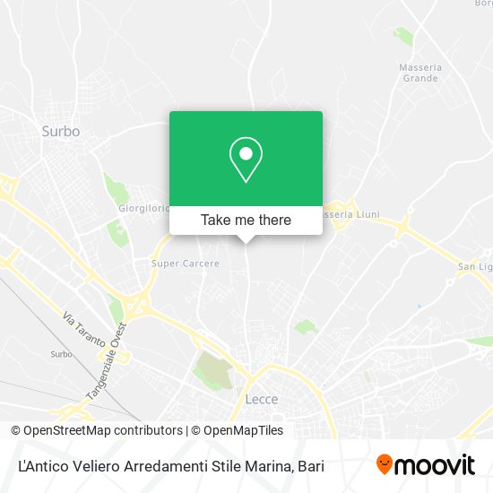 L'Antico Veliero Arredamenti Stile Marina map