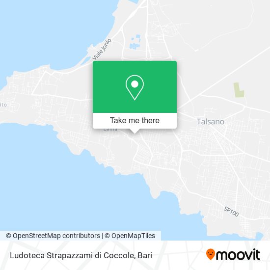 Ludoteca Strapazzami di Coccole map
