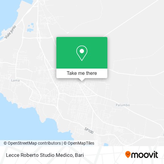 Lecce Roberto Studio Medico map