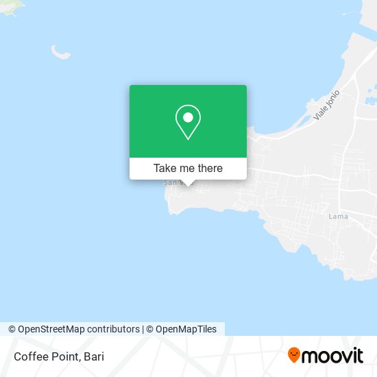 Coffee Point map