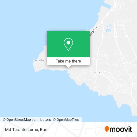 Md Taranto Lama map