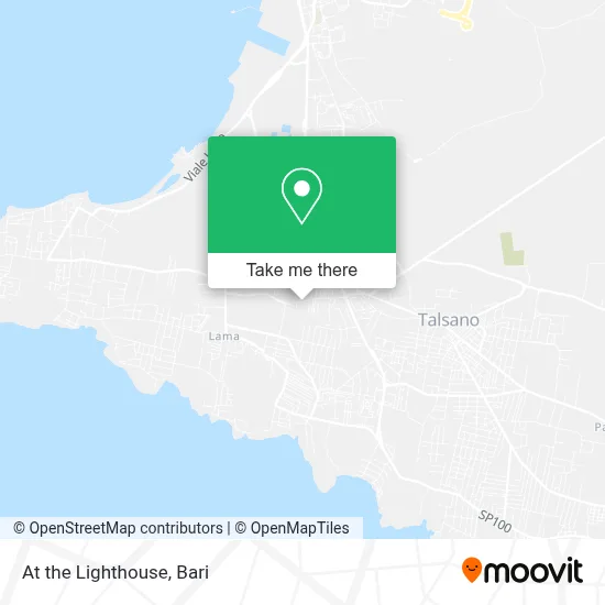 At the Lighthouse map