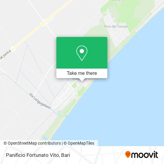 Panificio Fortunato Vito map