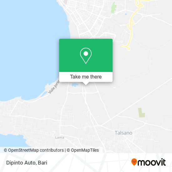 Dipinto Auto map