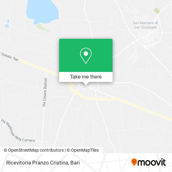 Ricevitoria Pranzo Cristina map