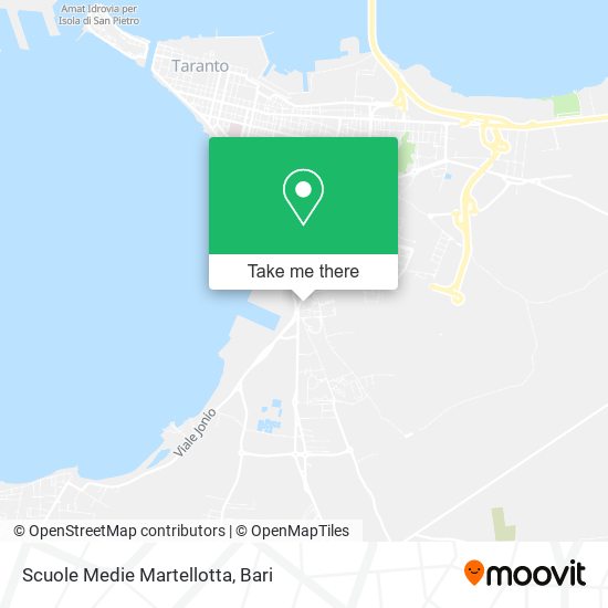 Scuole Medie Martellotta map