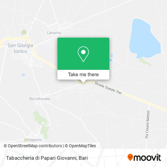 Tabaccheria di Papari Giovanni map