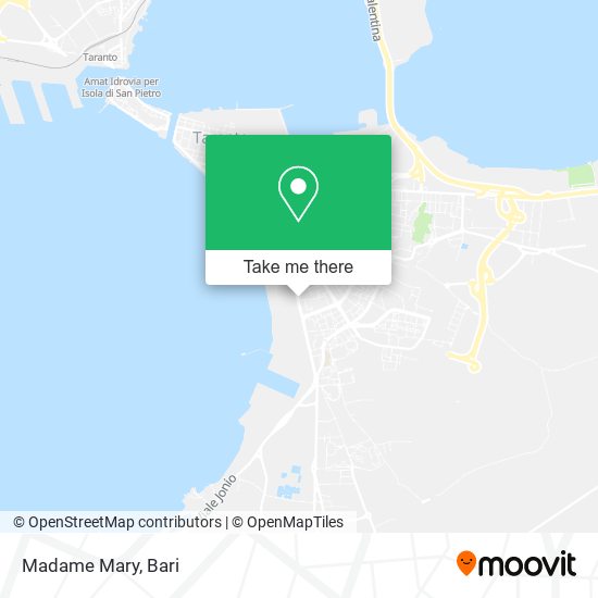 Madame Mary map