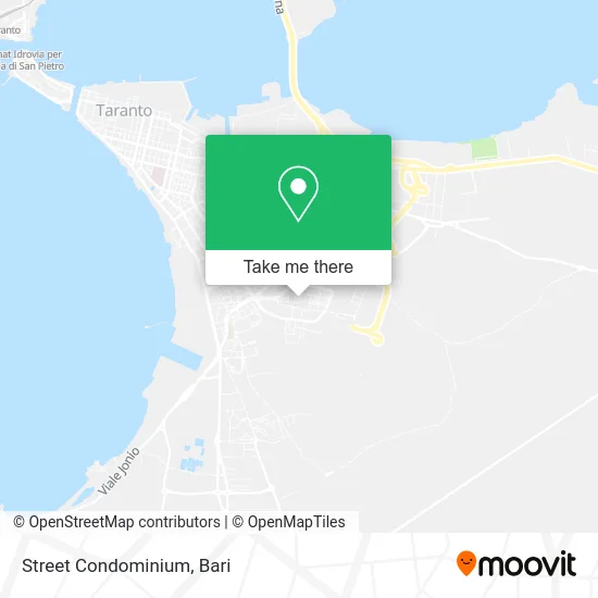 Street Condominium map