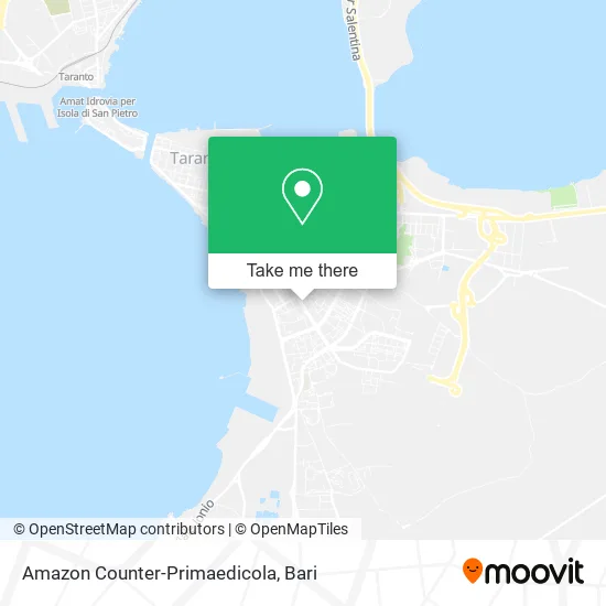 Amazon Counter-Primaedicola map