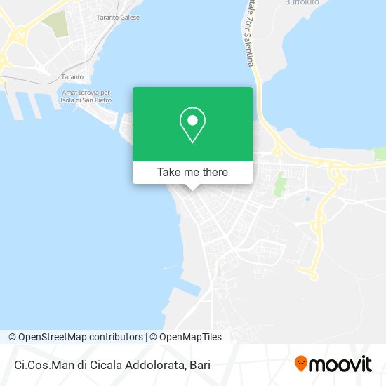 Ci.Cos.Man di Cicala Addolorata map