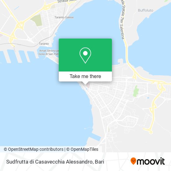 Sudfrutta di Casavecchia Alessandro map