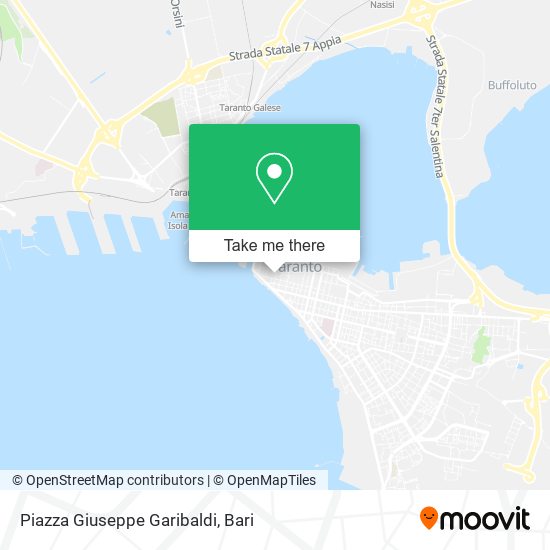 Piazza Giuseppe Garibaldi map