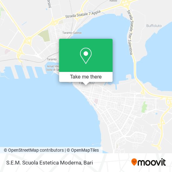 S.E.M. Scuola Estetica Moderna map
