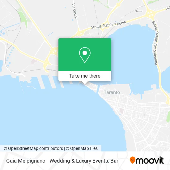 Gaia Melpignano - Wedding & Luxury Events map