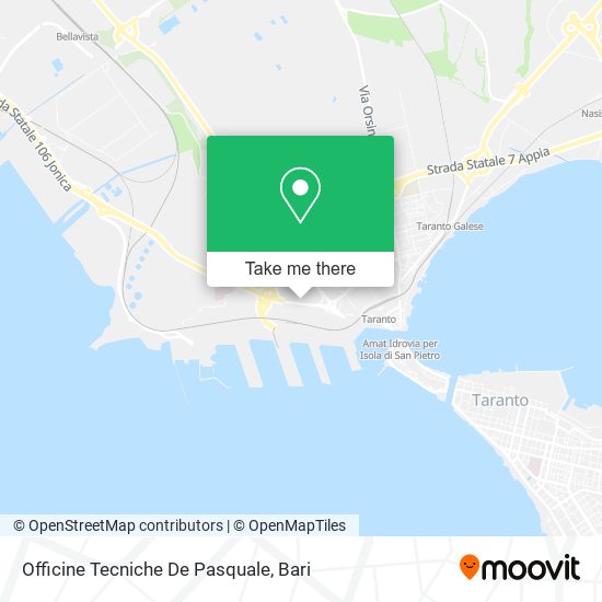 Officine Tecniche De Pasquale map