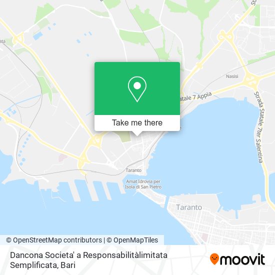 Dancona Societa' a Responsabilitàlimitata Semplificata map