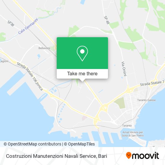 Costruzioni Manutenzioni Navali Service map