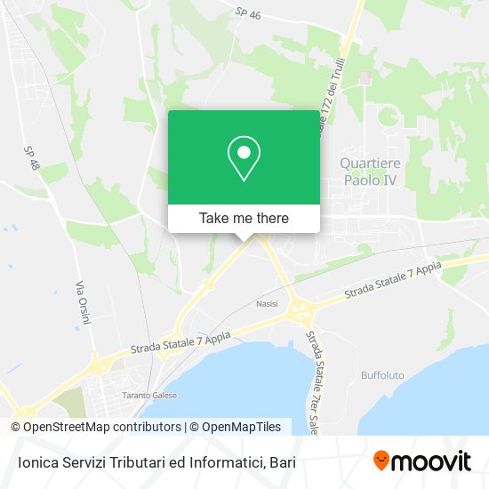 Ionica Servizi Tributari ed Informatici map