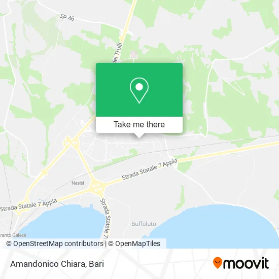 Amandonico Chiara map