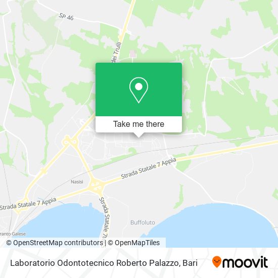 Laboratorio Odontotecnico Roberto Palazzo map