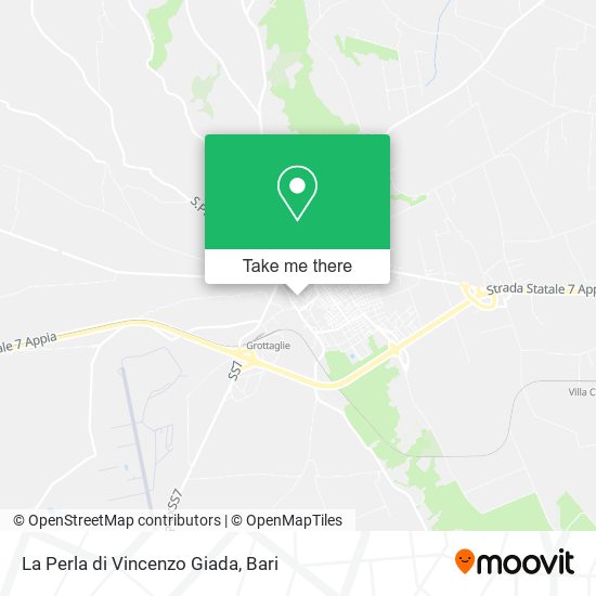 La Perla di Vincenzo Giada map