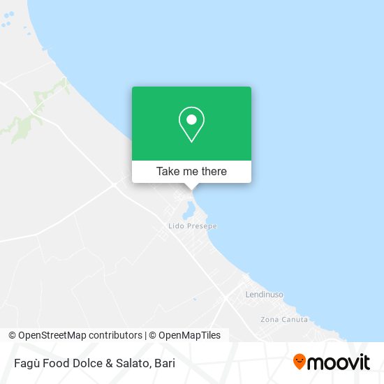 Fagù Food Dolce & Salato map