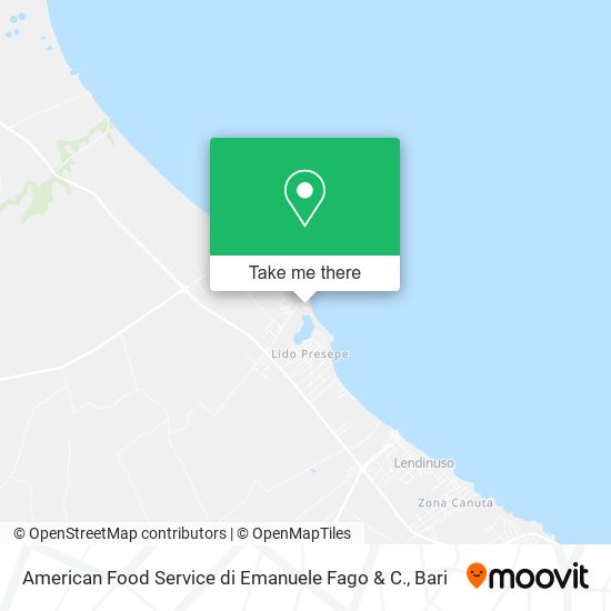 American Food Service di Emanuele Fago & C. map