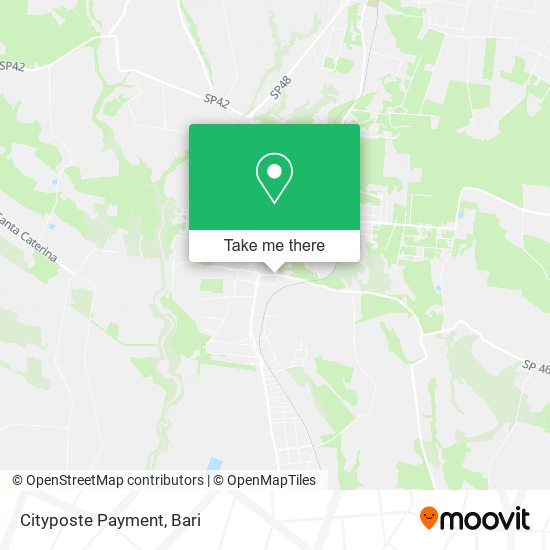 Cityposte Payment map