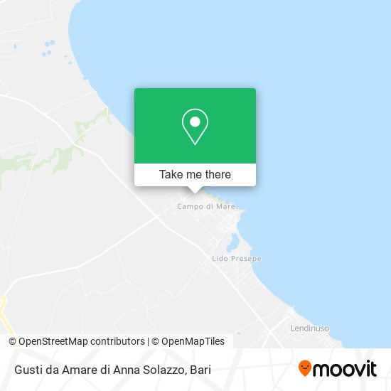 Gusti da Amare di Anna Solazzo map
