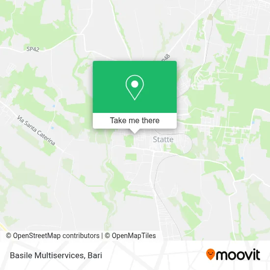 Basile Multiservices map