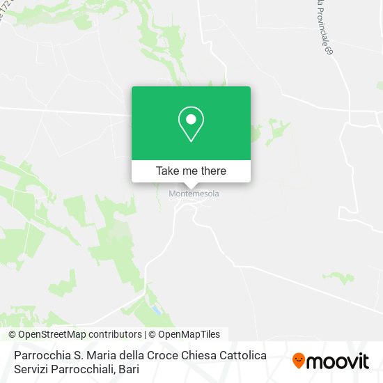 Parrocchia S. Maria della Croce Chiesa Cattolica Servizi Parrocchiali map