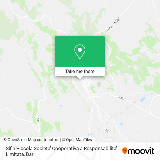 Sifin Piccola Societa' Cooperativa a Responsabilita' Limitata map