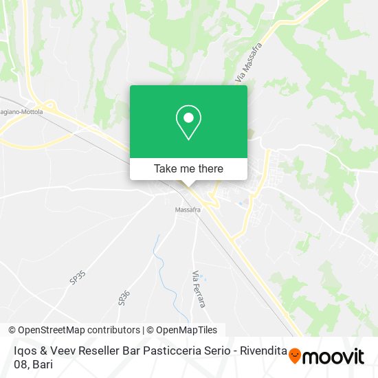 Iqos & Veev Reseller Bar Pasticceria Serio - Rivendita 08 map