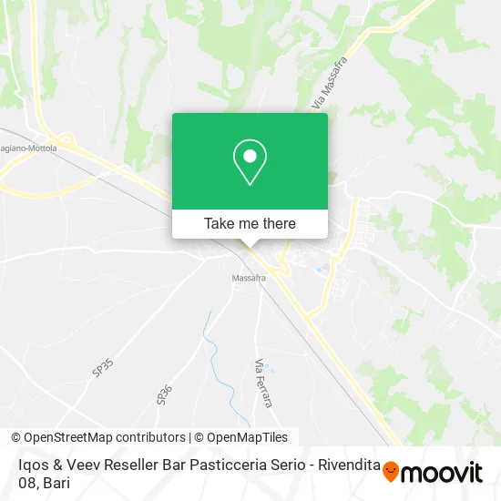 Iqos & Veev Reseller Bar Pasticceria Serio - Rivendita 08 map
