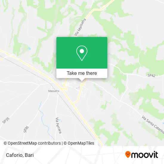 Caforio map