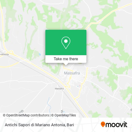 Antichi Sapori di Mariano Antonia map