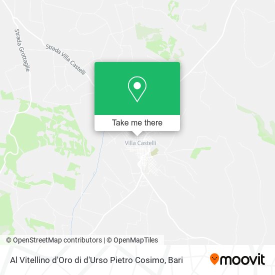 Al Vitellino d'Oro di d'Urso Pietro Cosimo map
