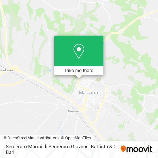 Semeraro Marmi di Semeraro Giovanni Battista & C. map