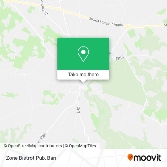 Zone Bistrot Pub map