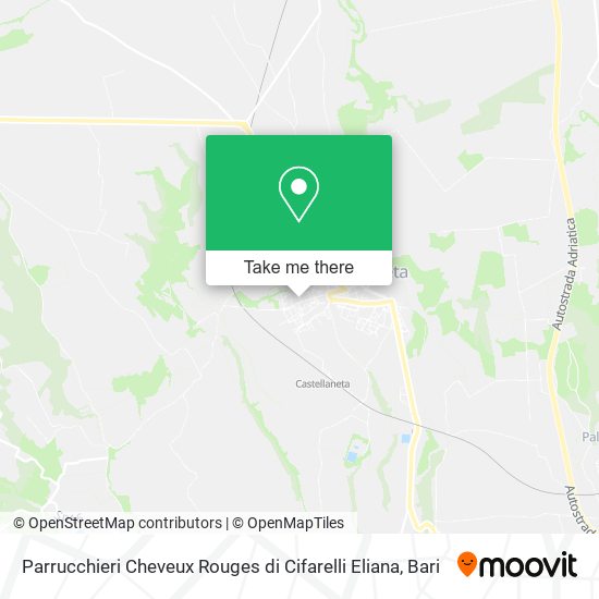 Parrucchieri Cheveux Rouges di Cifarelli Eliana map