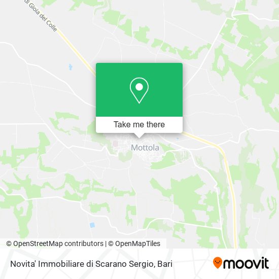 Novita' Immobiliare di Scarano Sergio map