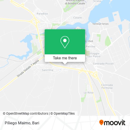 Piliego Maimo map