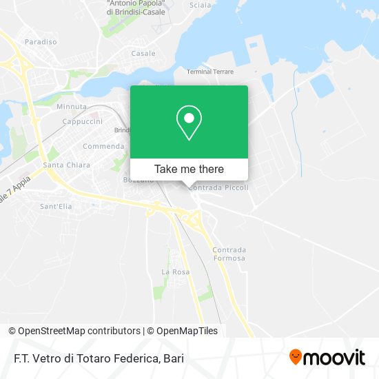 F.T. Vetro di Totaro Federica map